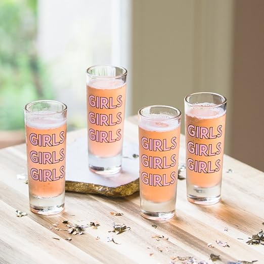 girly shot glasses