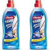Vileda 1-2 Spray Floor Cleaning Liquid, 750 ml, Pack of 2