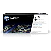 HP 212X Black High-Yield Toner Cartridge Printers | Works with Color LaserJet Enterprise M554, M555 Series; Color LaserJet Enterprise MFP M578 Series | W2120X