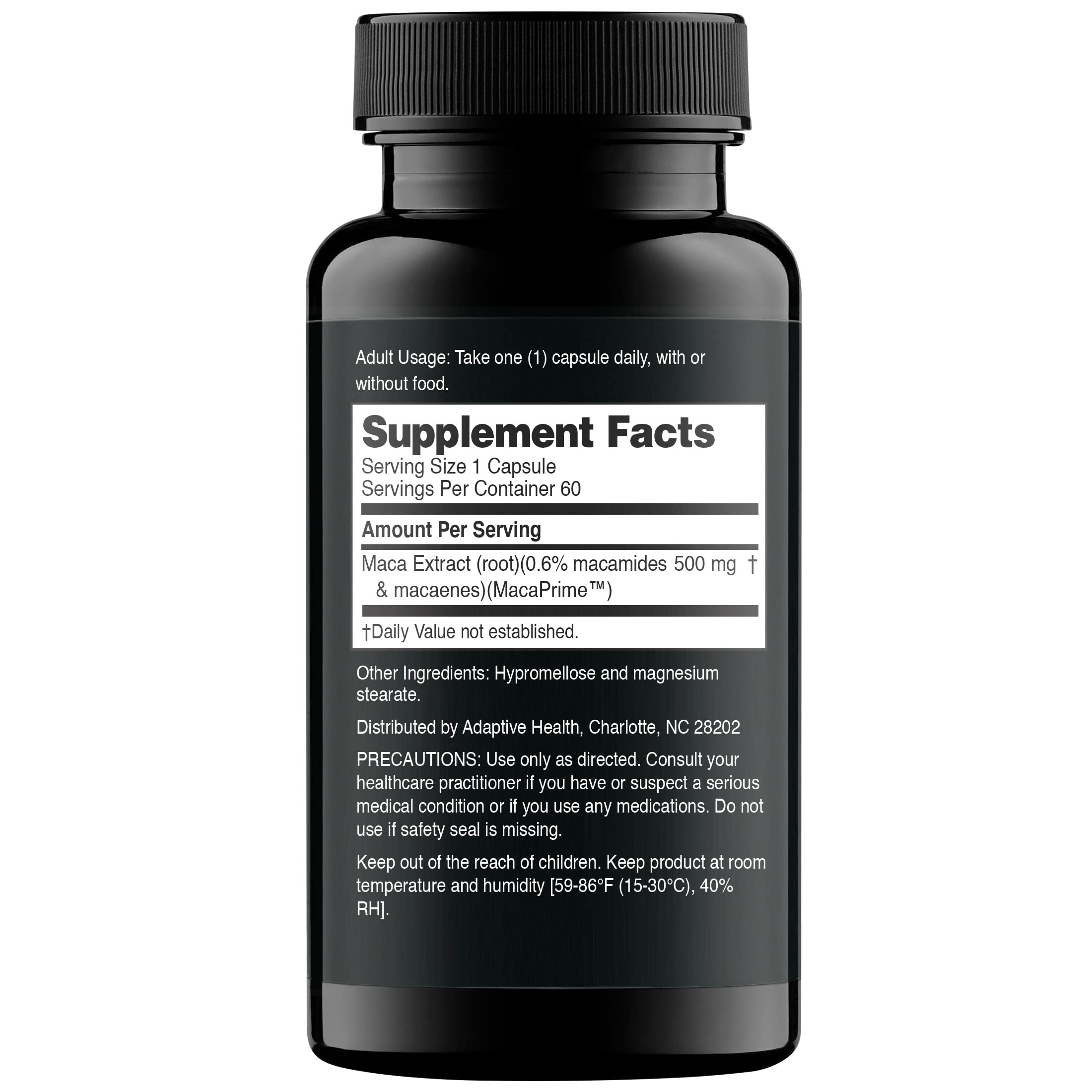 Nugenix Total-T Essentials Maca Root Powder - Free and Total Testosterone Booster, Support for Men's Health and Vitality