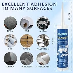 Gociean RV Roof Sealant Self-Leveling 4-Pack White