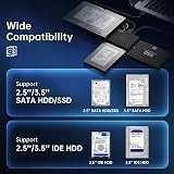 FIDECO USB 3.0 to SATA/IDE Adapter 2.5/3.5 HDD Reader with 12V Power, view 5