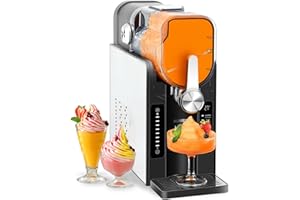 AURISWELL Slushie Machine for Home - 88oz No Ice Needed Frozen Drink & Slushy Maker with Auto-Clean, 6 Preset Programs (Marga