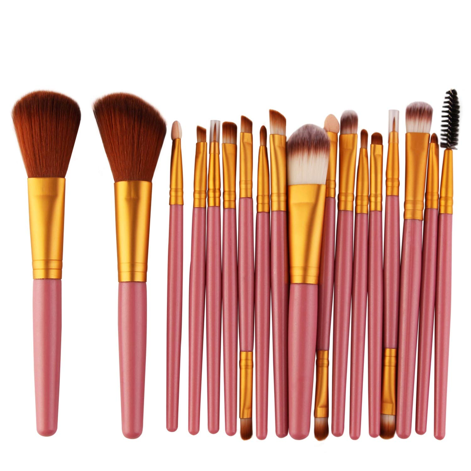 6/15/18Pcs Makeup Brushes Tool Set Cosmetic Podwer Eye Shadow Foundation Blush Blending Beauty Make Up Brush,FJ 5444