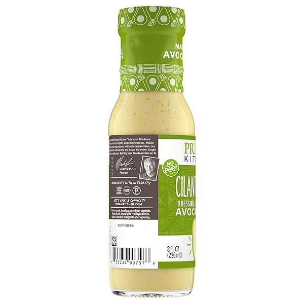 PRIMAL KITCHEN CILANTRO LIME DRESSING, PACK OF 1