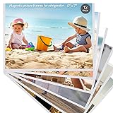 vivinin Picture Frame, 12 Pack 5x7 Magnetic, White