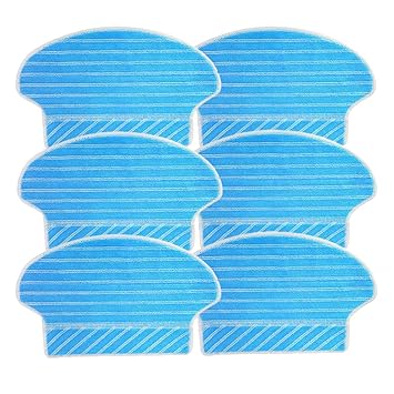 Amoy Reemplazo de paño Compatible Proscenic 790T Robot Aspirador,6 pzas: Amazon.es: Hogar