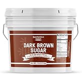Unpretentious, Dark Brown Sugar, Bucket, 7 Lb | For baking, cooking, and sweetening recipes