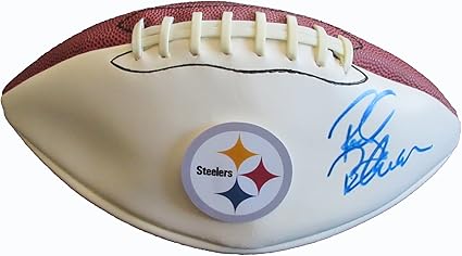 Rocky bleier signed football Clearance