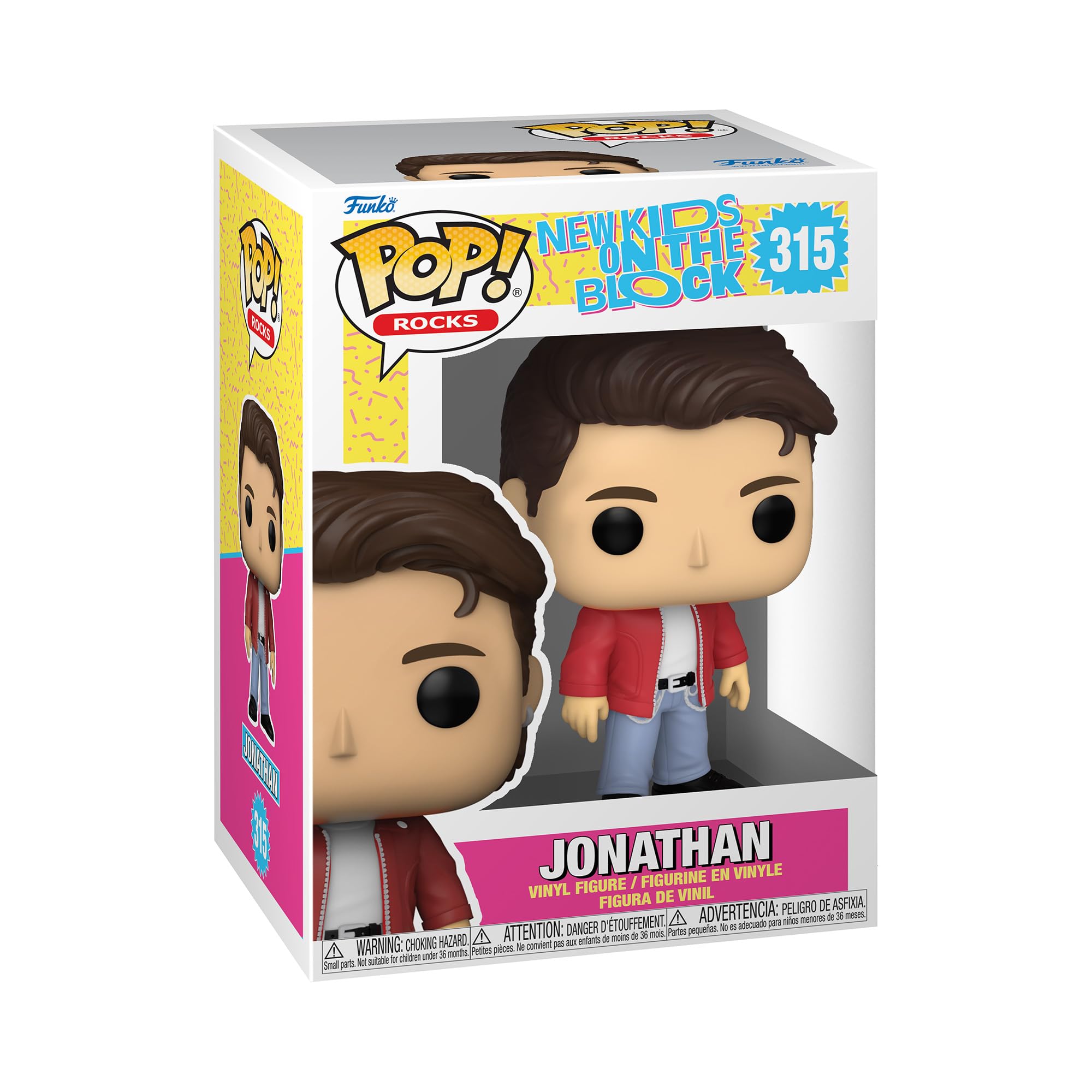 Funko POP! Rocks: NKOTB - Jonathan Knight - New Kids on the Block - Collectable Vinyl Figure - Gift Idea - Official Merchandise - Toys for Kids & Adults - Music Fans - Model Figure for Collectors