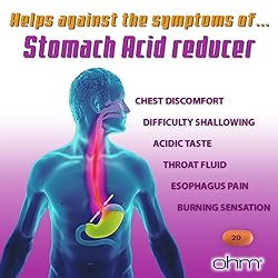 Ohm Omeprazole Delayed-Release Tablets, 20mg Acid