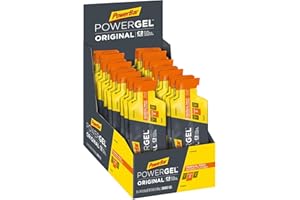 PowerBar PowerGel Original | 41g Pouch x 24 Gels | Endurance Energy C2MAX for Exercise, Tropical Fruit