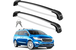 Wonderdriver Roof Rack Cross Bars 300lbs Compatible with Kia Sedona 2015-2021,Heavy Duty Aluminum Lockable Roof Rails Crossba