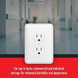 TayMac WMW-D Metallic Wallplate, Maxi, White