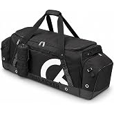 TRAILKICKER 40" Original Ice Hockey Gear Bag, Equipment Duffle | Wide U-Shaped Opening, Multiple Storage Pockets, Exterior Hockey Stick Strap, Water-Resistant &amp; Abrasion-Resistant Exterior