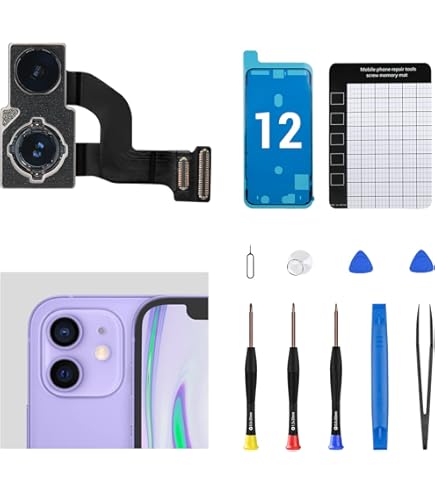 Amazon.com: DGSCSMY for iPhone 12 Back Camera Replacement OEM