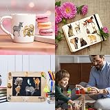 Vicloon 3D Stickers for Kids 12Pcs Puffy Animal Stickers 3D PVC view 6