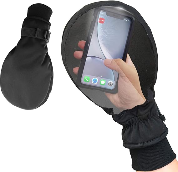 black phone gloves