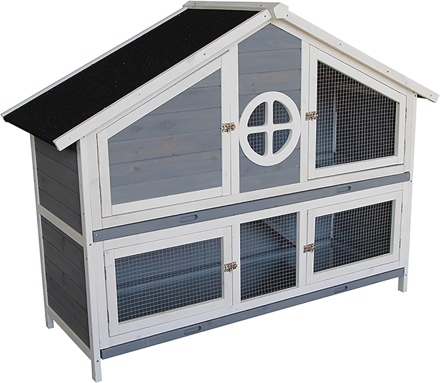 easy clean rabbit hutch