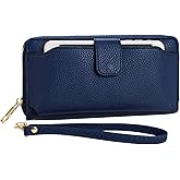 Women Wristlet Wallet with Cell Phone Holder Zip Around Handbag …