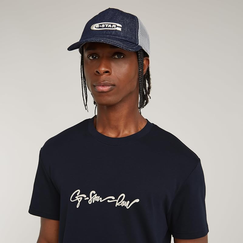 T-shirt masculina G-Script R T, azul (Saudação D25150-c812-c742), M