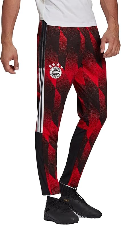 adidas FC Bayern Munich AOP Tracksuit Bottoms Black: Amazon.co.uk: Clothing