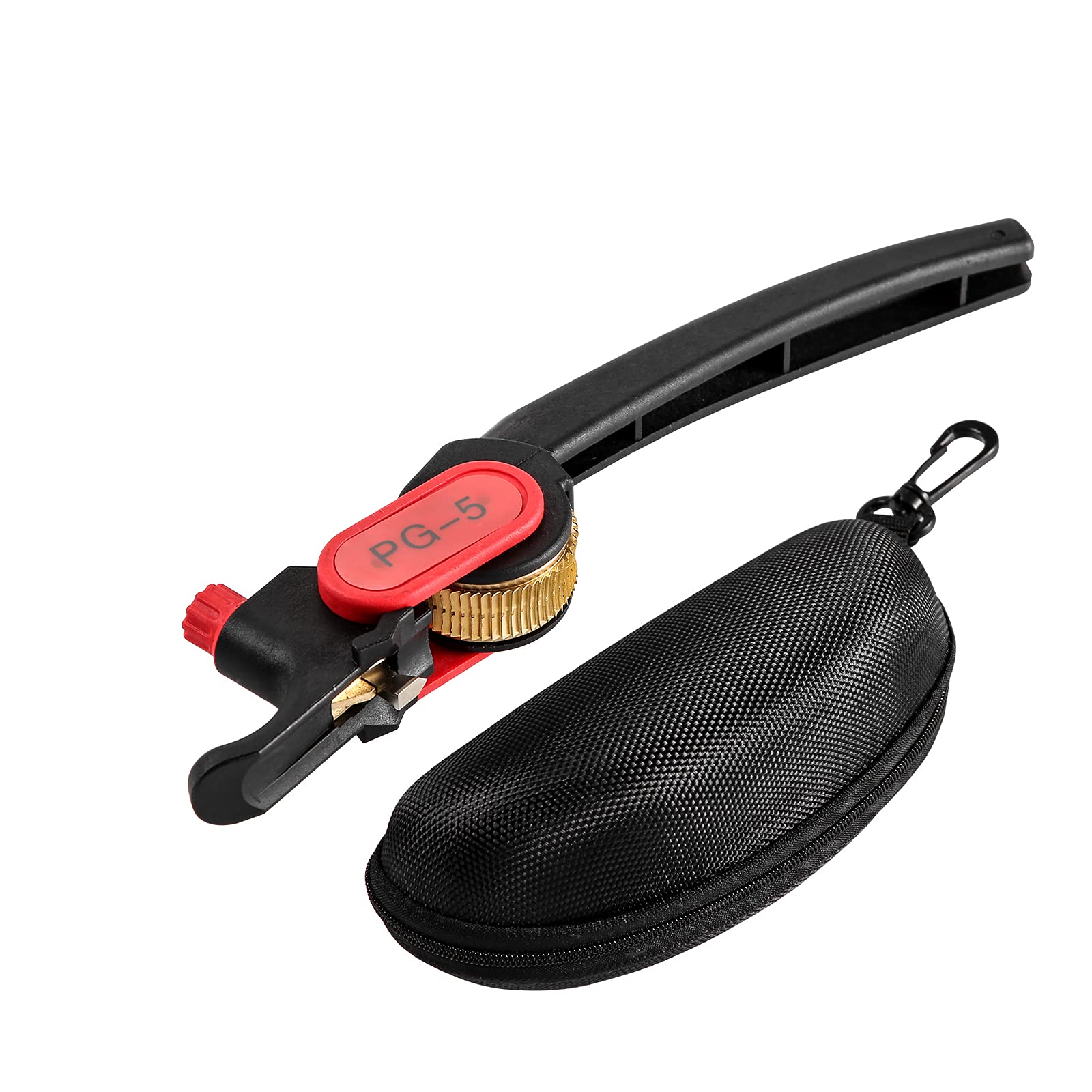 Ratchet Wheel Type Stripper,Cable Knife PG-5 Cable Stripper for 25mm Comm/PVC/LV Cable Stripping Tool