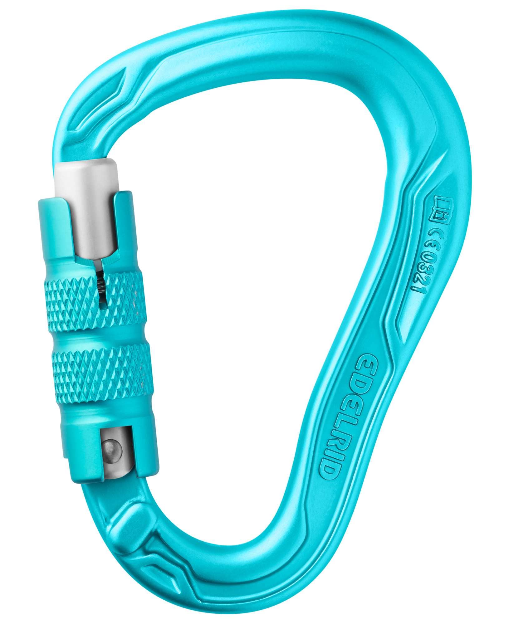 Edelrid HMS Bullet Triple Carabiner, Icemint