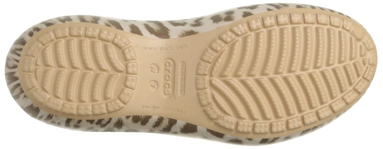 crocs women's kadee graphic w ballet flats