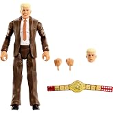 Mattel WWE Elite Cody Rhodes Action Figure &amp; Accessories | Series #120, 6-inch Collectible Cody Rhodes with 25 Articulation Points &amp; Swappable Hands