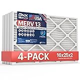 BNX TruFilter 16x25x2 Air Filter MERV 13