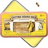 Cutting Board Wax, 3.5 fl oz (100ml), Food-safe, Made with Local Ontario Beeswax and Mineral Oil, Wood Butter and Finish