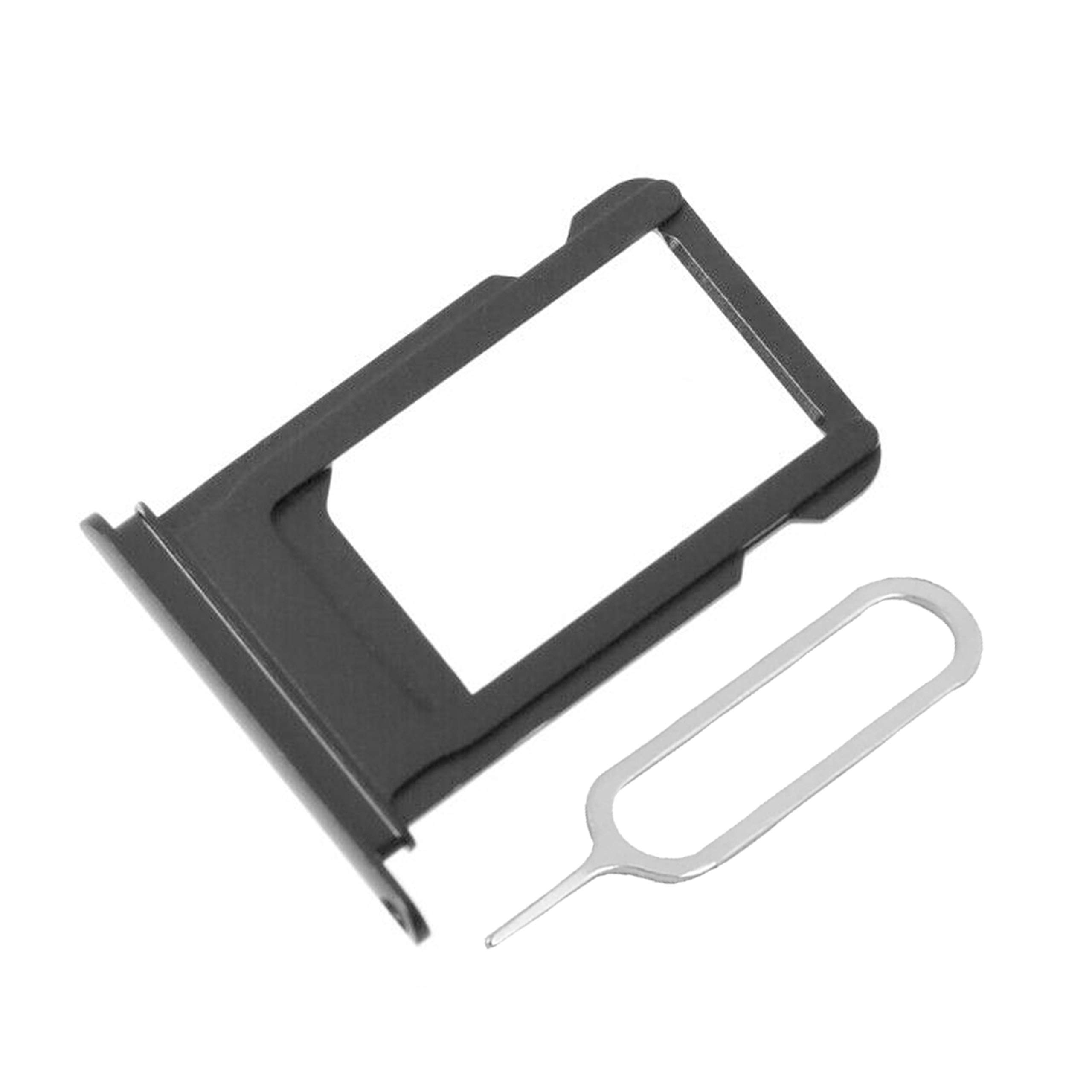 Sim Card Tray for iPhone 8 Black/Space Grey