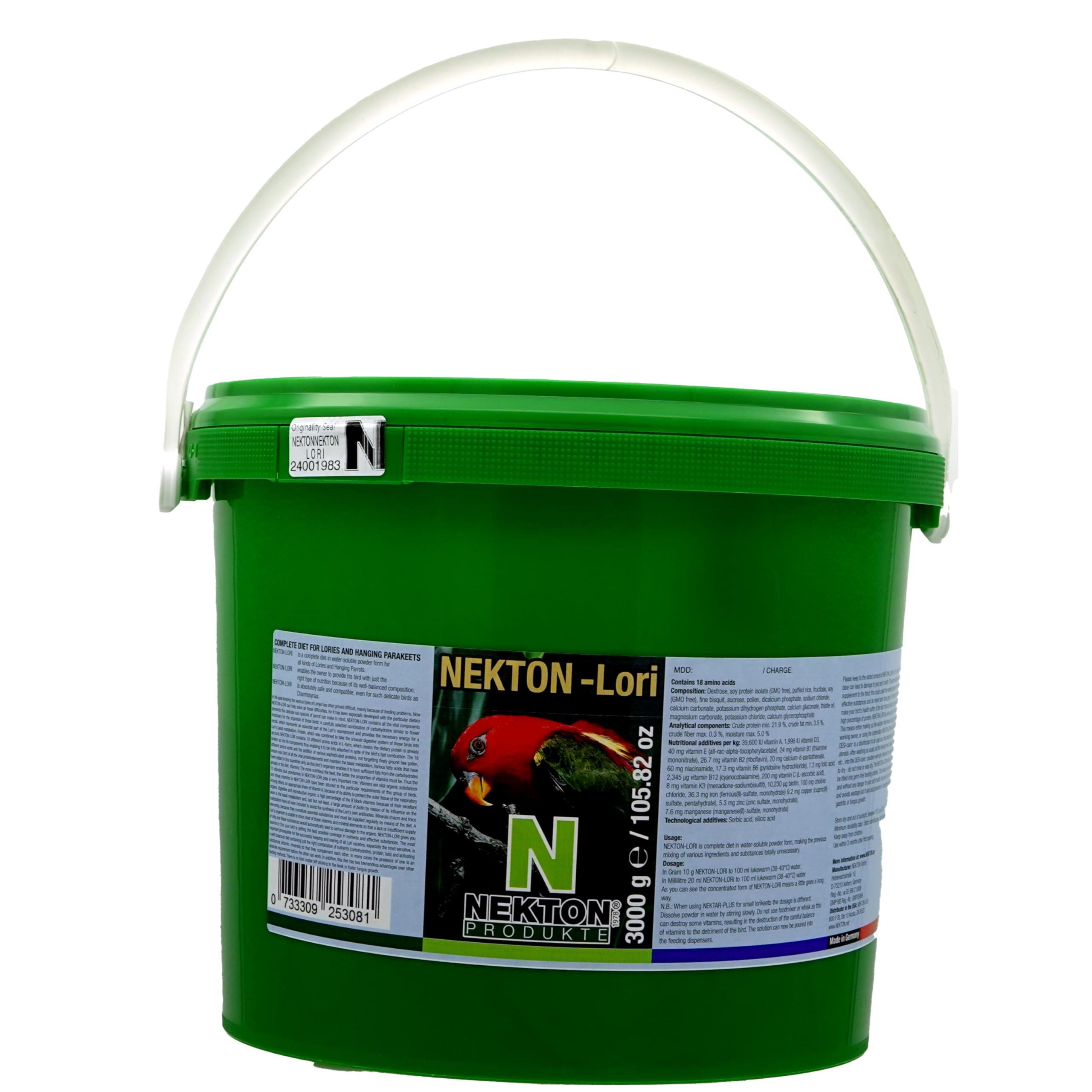 Nekton Lori, Size: L, Pack of 1 (1 x 3000 g)