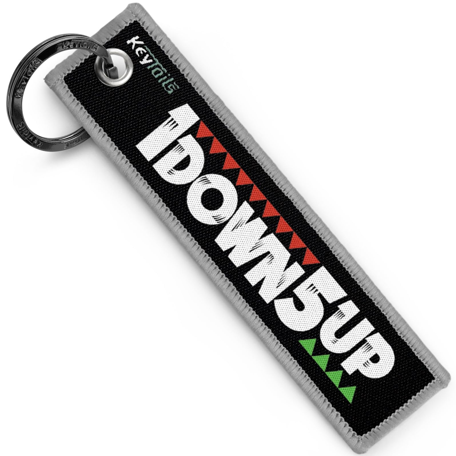 KEYTAILS Keychains, Premium Quality Key Tag for Motorcycle, Scooter, ATV, UTV [1 Down 5 Up - 65432N1]