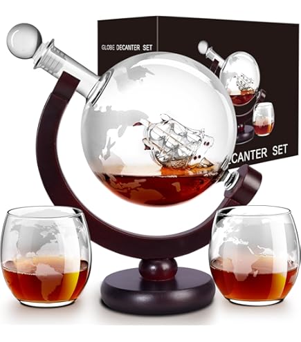 Amazon.com | Tesla Tequila Decanter Bottle & Stand - Limited