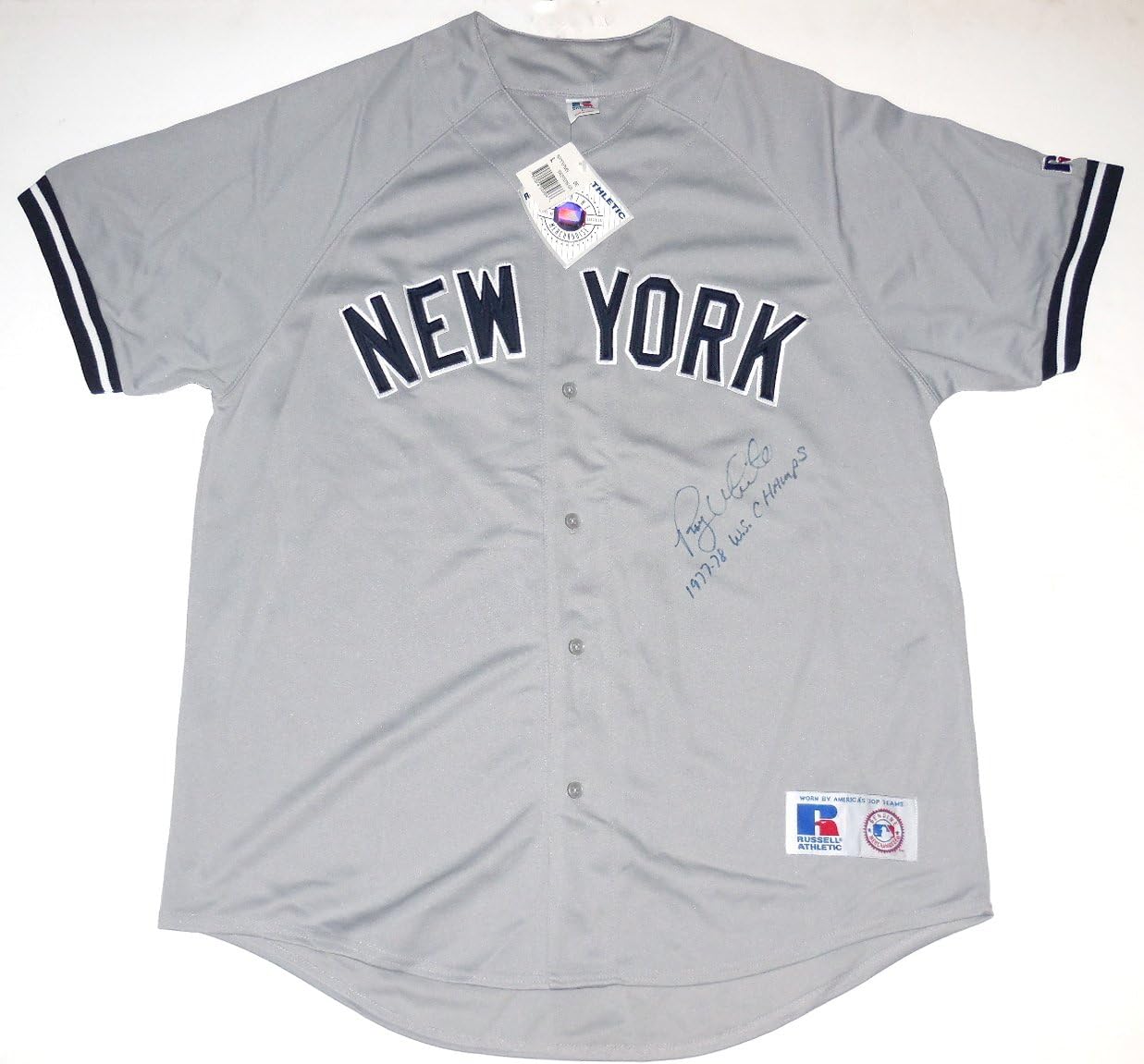 white yankees jersey