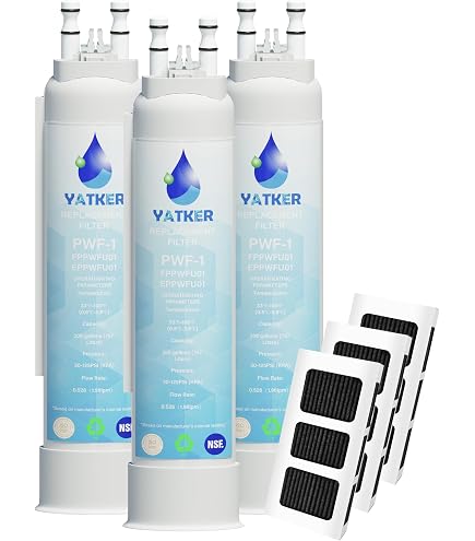 2 Filtri Acqua E Ghiaccio Per Frigidaire FPPWFU01 PWF-1 &ndash; Carboni Attivi