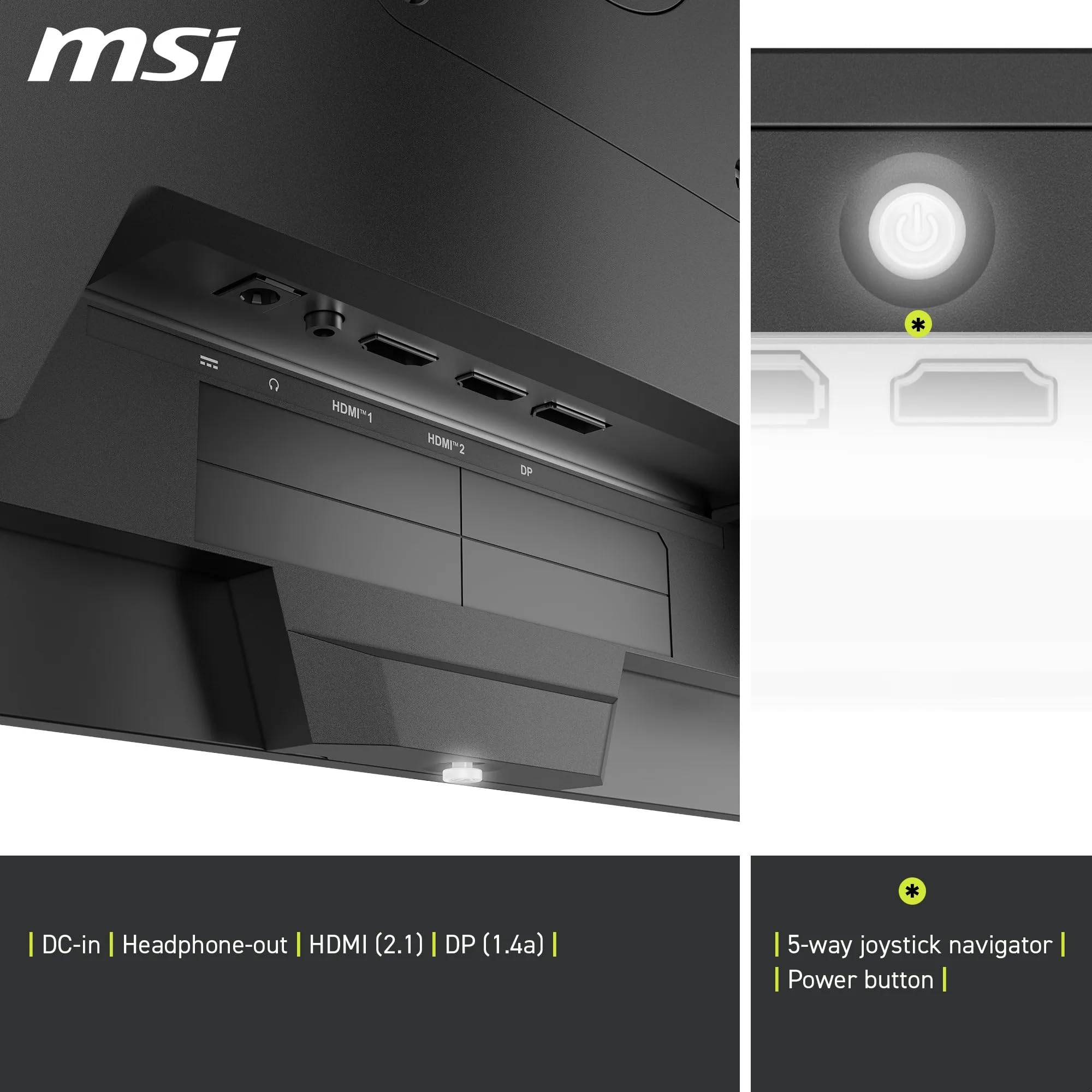MSI MAG 273QP QD-OLED X24 26,5-Zoll-WQHD-Gaming-Monitor – 2560 x 1440 Quantum Dot OLED Panel 240 Hz / 0,03 ms, 99% DCI-P3, ΔE≤2, DisplayHDR True Black 400, DP 1.4a, HDMI 2.1 6
