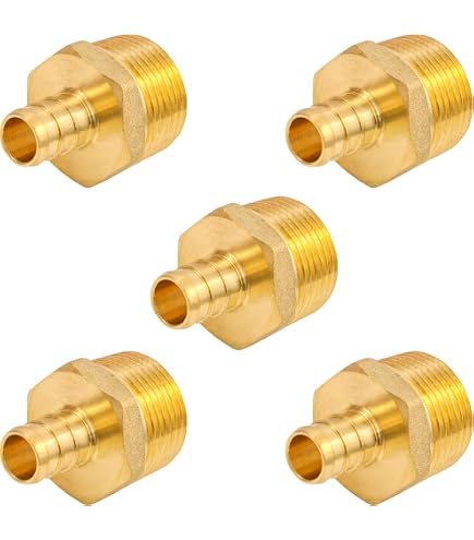 Raccord Laiton Everbilt 3/4" MIP X 1/2" FIP - Bushing Neuf, Plomberie Et Irrigation