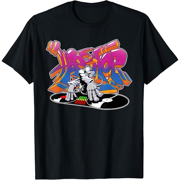 Amazon.com: 90s Hip Hop Retro Vintage Graffiti Old School Hip Hop