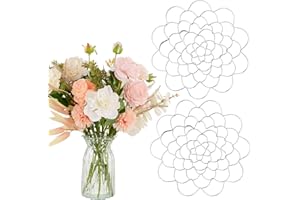 HTZNHXT 4Pcs Stainless Steel Flower Arrangement Holder, Metal Arranger Flower Lids for Flower Arranging Supplies, Flower Floral Frog for Vase Inserts for Flowers Arranging