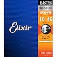 Elixir Nanoweb Electric Guitar Strings | 3 Pack | Light | 10-46