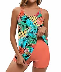 Tankini Swimsuits for Women Tummy Control High