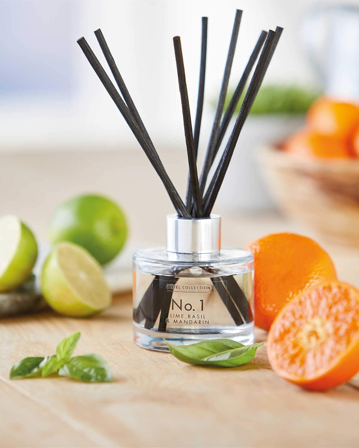 Aldi Luxury Reed Diffuser, No.1 Lime, Basil & Mandarin, Brown - Image 4