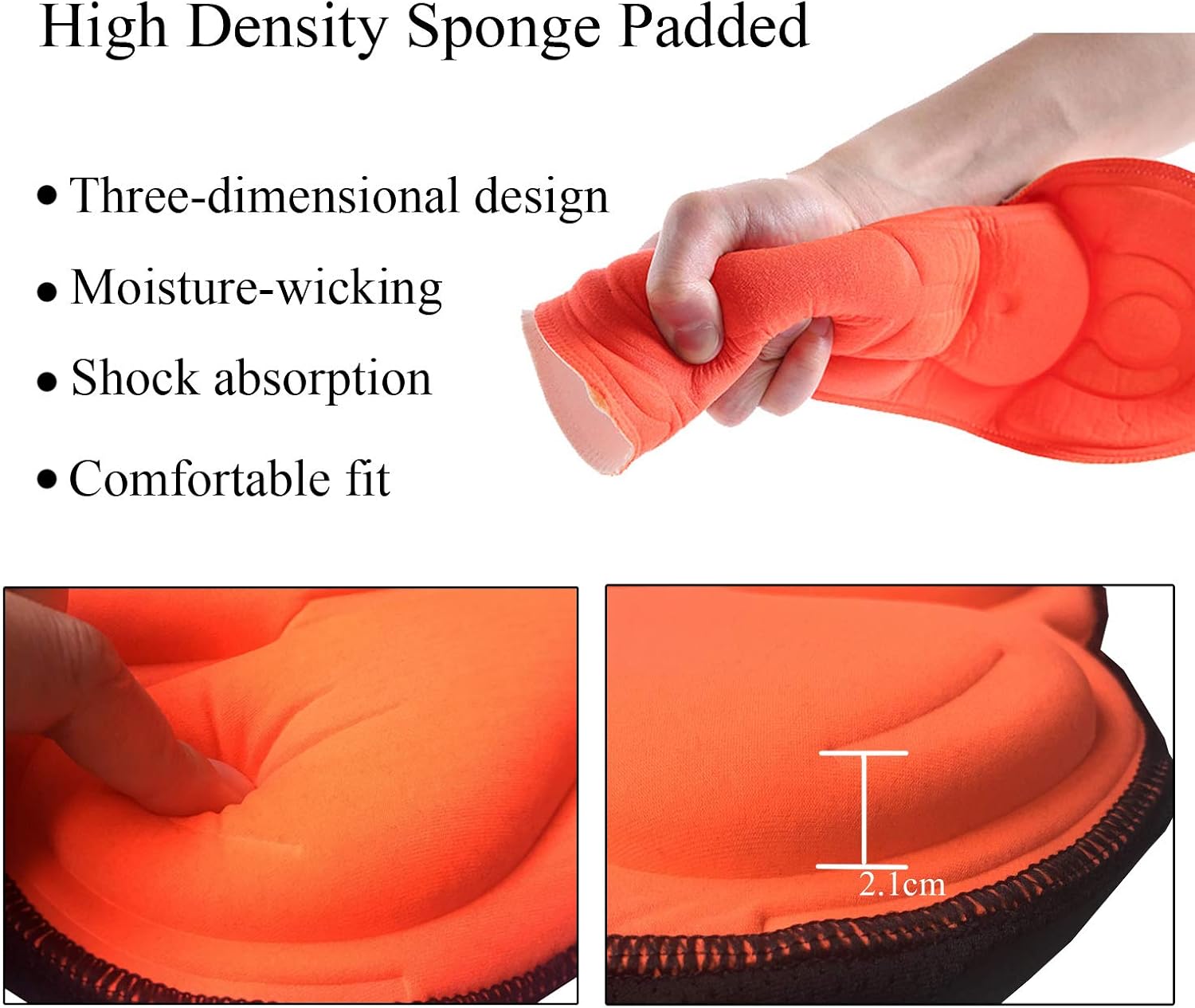 Cycling Shorts Undderwear 3D Padded Mens Bicycle MTB Bike Breathable Tights Pants: Clothing