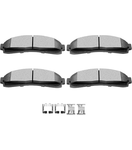 Amazon.com: ECCPP Front Brake Pads Kits,4pcs Front Brake Pads For