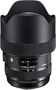 Amazon Com Sigma 14 24mm F2 8 Dg Hsm Black For Canon Camera Photo