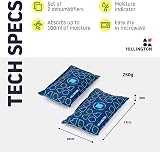 Hillington 2-Pack Car Dehumidifier Bag 250g Reusable Microwave Rechargeable view 8