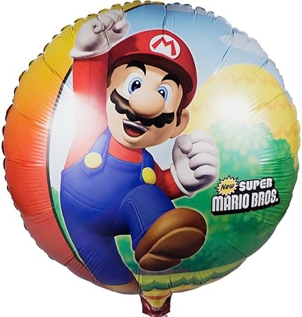 Amazon Super Mario Bros Foil Balloon スーパーマリオブラザーズのフォイルバルーン ハロウィン クリスマス 風船 バルーン おもちゃ
